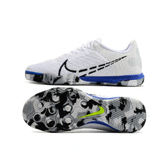 Nike Reactgato White and Blue Indoor IC Football Boot