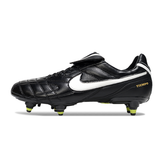 Nike Tiempo Legend 5 Elite Black and White Mixed Studs SG Football Boot