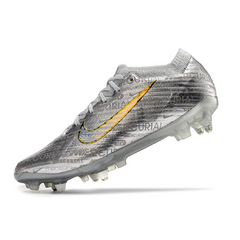 Nike Zoom Mercurial Vapor 15 Elite Silver Aluminium Studs SG Football Boot