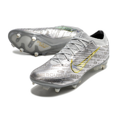 Nike Zoom Mercurial Vapor 15 Elite Silver Aluminium Studs SG Football Boot