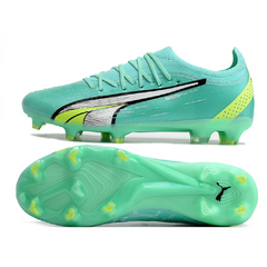Puma Ultra Ultimate Green and Black Firm Ground FG Football Boot