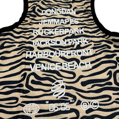 Canotta Jordan a righe gialle e nere