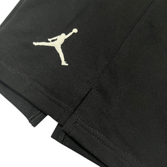Pantalones cortos Jordan negros, blancos y rojos