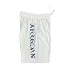 Pantalones cortos Nike Air Jordan blancos, grises y azules