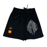 Pantaloncini Nike neri e bianchi