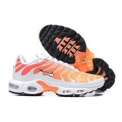 Tênis Nike Air Max Plus TN Branco e Laranja - VENI Futebol