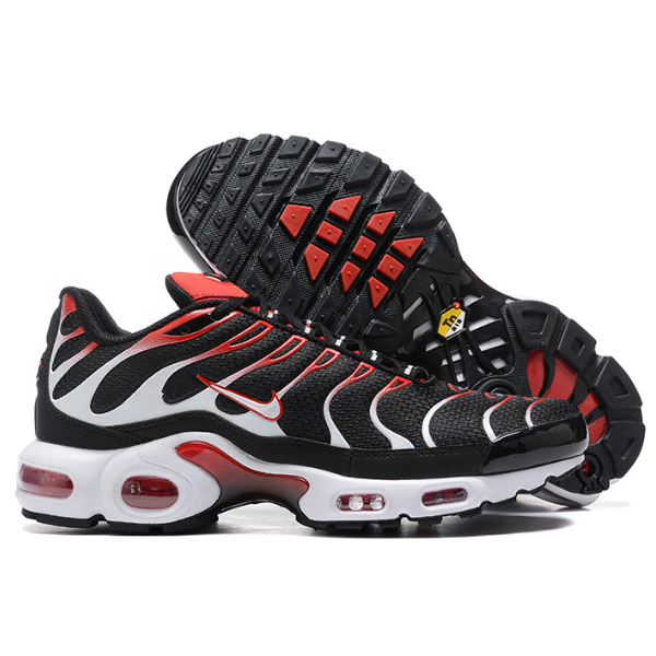 Tênis Nike Air Max Plus TN Preto, Branco e Vermelho - VENI Futebol