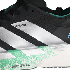 Scarpe da corsa Adidas Adizero Adios Pro 4 nere, bianche, verdi e blu