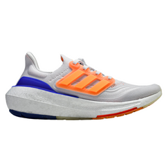 Scarpe da corsa Adidas Ultraboost Light bianche, blu e arancioni