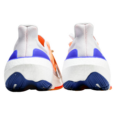 Scarpe da corsa Adidas Ultraboost Light bianche, blu e arancioni