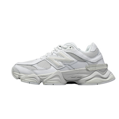 New Balance 9060 Triple White Casual Shoes