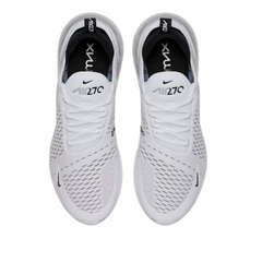 Scarpe casual Nike Air Max 270 React bianche e nere