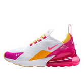 Scarpe casual Nike Air Max 270 React Laser Fuschia University Gold