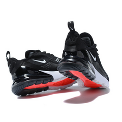 Zapatillas Nike Air Max 270 React informales en blanco y negro