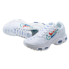 Zapatillas casuales Nike Air Max Plus TN blancas con múltiples Swoosh