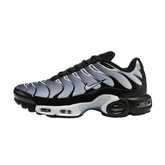 Scarpe casual Nike Air Max Plus TN bianche, argento e nere
