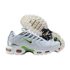 Nike Air Max Plus TN White Silver Green Casual Shoes