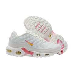 Nike Air Max Plus TN White Pink Yellow Casual Shoes