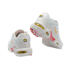 Nike Air Max Plus TN White Pink Yellow Casual Shoes