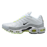 Zapatillas casuales Nike Air Max Plus TN blancas, grises y verdes