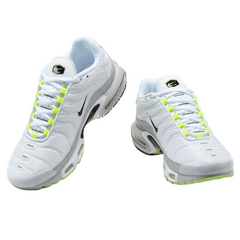Zapatillas casuales Nike Air Max Plus TN blancas, grises y verdes
