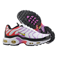 Zapatillas casuales Nike Air Max Plus TN blancas, rojas y moradas