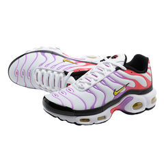 Zapatillas casuales Nike Air Max Plus TN blancas, rojas y moradas
