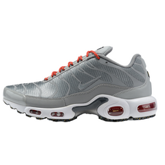 Nike Air Max Plus TN Gray and Red Casual Shoes