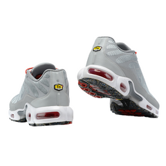 Nike Air Max Plus TN Gray and Red Casual Shoes