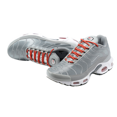 Nike Air Max Plus TN Gray and Red Casual Shoes