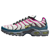 Zapatillas casuales Nike Air Max Plus TN rosa, verde azulado y voltio