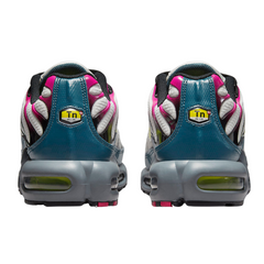 Zapatillas casuales Nike Air Max Plus TN rosa, verde azulado y voltio