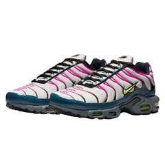 Zapatillas casuales Nike Air Max Plus TN rosa, verde azulado y voltio