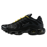 Zapatillas casuales Nike Air Max Plus TN negras y amarillas