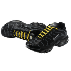 Zapatillas casuales Nike Air Max Plus TN negras y amarillas