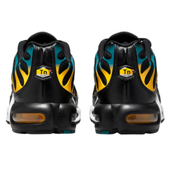 Nike Air Max Plus TN Zapatillas casuales negras, amarillas y azules