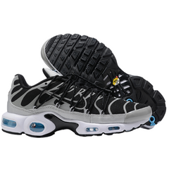 Nike Air Max Plus TN Zapatillas casuales negras y plateadas