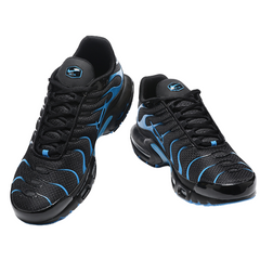 Zapatillas Nike Air Max Plus TN Tuned negras y azules universitarias