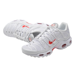 Scarpe casual Nike Air Max Plus Utility bianche rosse universitarie