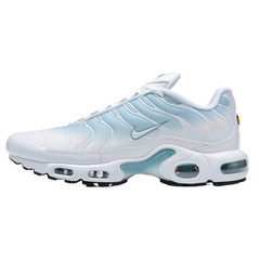 Scarpe casual Nike Air Max Plus TN bianche e verdi mica