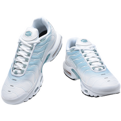 Scarpe casual Nike Air Max Plus TN bianche e verdi mica
