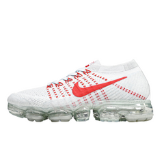 Scarpe casual Nike Air VaporMax 2023 bianche e rosse