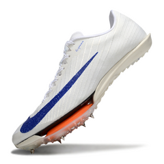 Scarpe da corsa chiodate Nike Air MaxFly 2 bianche e blu
