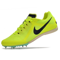 Nike Rival M10 Yellow Running Spikes Shoes