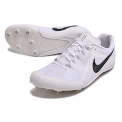 Nike Rival M10 White Running Spikes Shoes