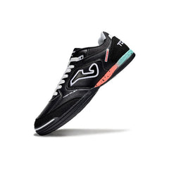 Joma Top Flex 24 Black Light Blue and Pink Indoor IC Football Boot