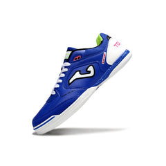 Joma Top Flex 24 IC Blue and White Indoor IC Football Boot