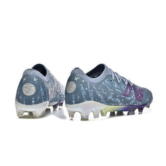 New Balance Furon Team V8 Blue and Purple Firm Ground FG Football Boot