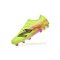 New Balance Furon Team V8 Yellow and Pink Firm Ground FG Football Boot