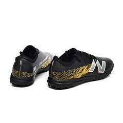 New Balance Furon V8 Elite Black and Golden Turf TF Football Boot